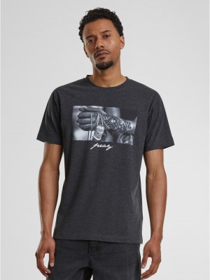 МЪЖКА ТЕНИСКА В ТЪМНОСИВ ЦВЯТ MISTER TEE PRAY 2.0