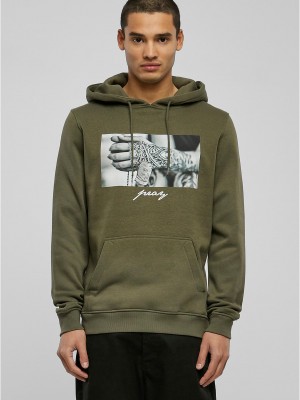 МЪЖКИ СУИЧЪР в цвят маслина MISTER TEE PRAY 2.0