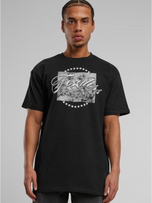 Мъжка тениска в черен цвят Mister Tee Fearless Legend Heavy Oversize 