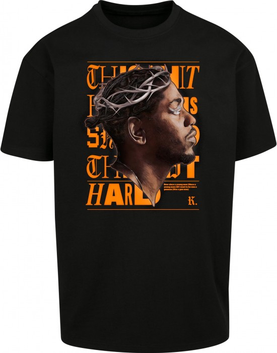 Тениска в черен цвят Mister Tee Kendrick Lamar K-Dot Oversize