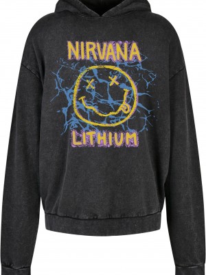 Мъжки суичър в черен цвят Mister Tee Lithium Oversize