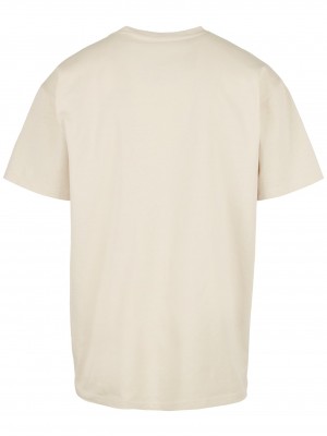 Мъжка тениска в цвят пясък Mister Tee In Utero Oversize