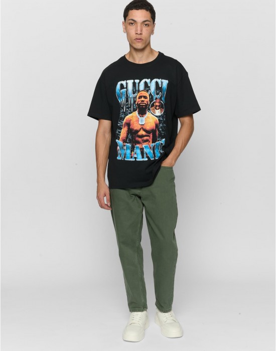 Тениска в черен цвят Mister Tee Gucci Mane Drip Tee Oversize