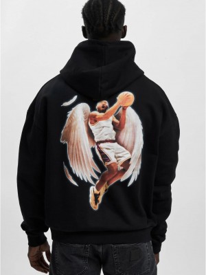 Мъжки суичър в черен цвят Immortal Heavy Oversize Hoody