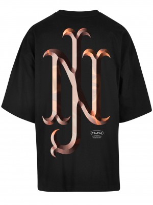 Мъжка тениска в черен цвят Mister Tee New Jack City Huge