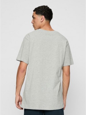 Мъжка тениска в светлосив цвят Mister Tee Bad Habit