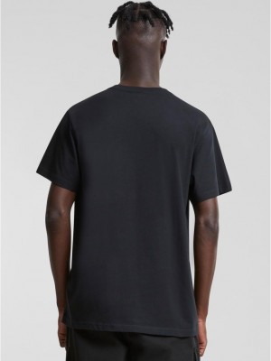 Мъжка тениска в черен цвят Mister Tee Butterfly Skull