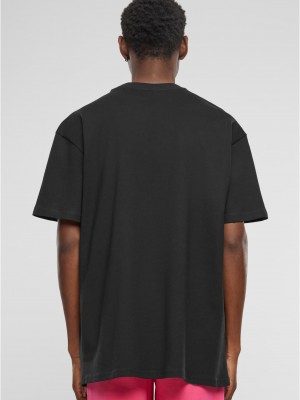 Мъжка тениска в черен цвят Teamdream Heavy Oversize