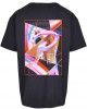 Мъжка тениска в черен цвят Mister Tee Prism Oversize