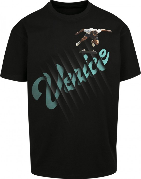 Мъжка тениска в черен цвят Mister Tee Venice Oversize