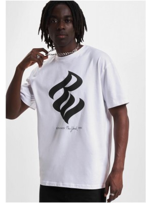 Мъжка тениска в бял цвят Rocawear Мъжка тениска в бял цвят Rocawear
