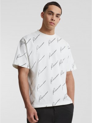 Мъжка тениска в бял цвят Rocawear Atlanta