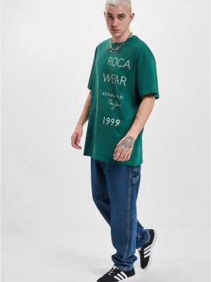 Мъжка тениска в зелен цвят Rocawear ExcuseMe