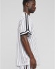 Мъжка тениска в бял цвят Urban Classics Oversized Striped Mesh