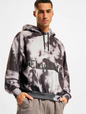 Мъжки суичър в черен цвят Urban Classics Thug Life Underground