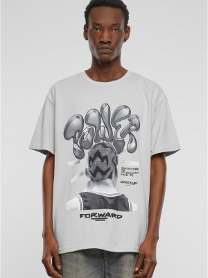 Мъжка тениска в сив цвят Power Foward 2.0 Oversize