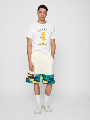 Мъжки къси панталони в бежов цвят Dangerous DNGRS HideMe