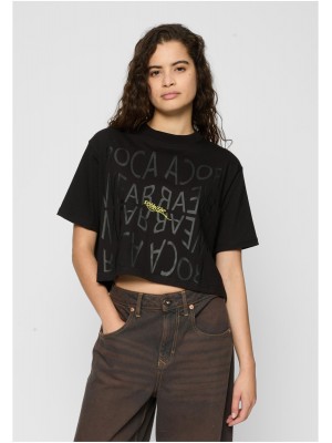 Дамска тениска в черен цвят Rocawear Tshirt Backprint Дамска тениска в черен цвят Rocawear Tshirt Backprint