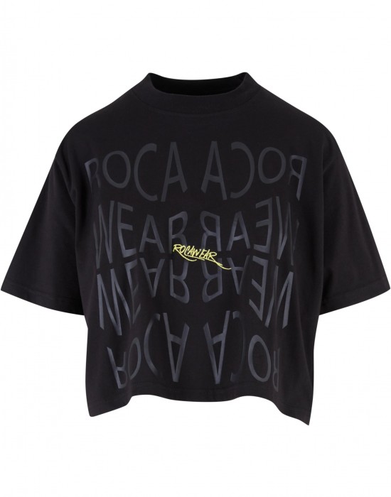 Дамска тениска в черен цвят Rocawear Tshirt Backprint