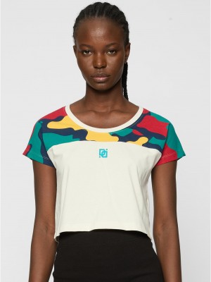 Дамска тениска в бял цвят Dangerous DNGRS Tshirt Force