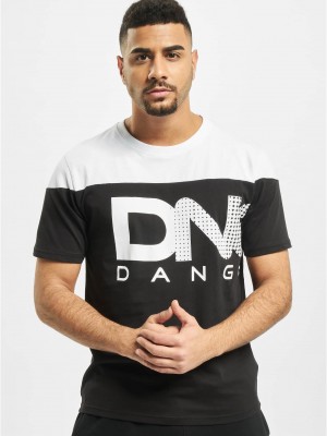Мъжка тениска в черен цвят Dangerous DNGRS Gino