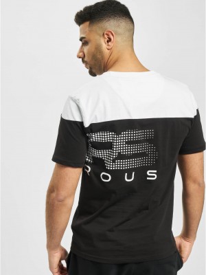 Мъжка тениска в черен цвят Dangerous DNGRS Gino