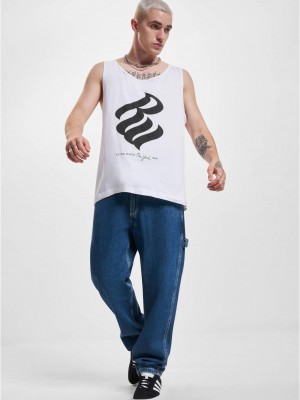 Мъжки потник в бял цвят Rocawear Basic Tanktop