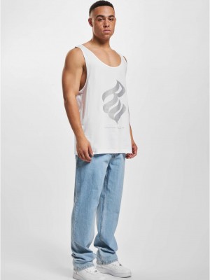 Мъжки потник в бял/сив цвят Rocawear Basic Tanktop