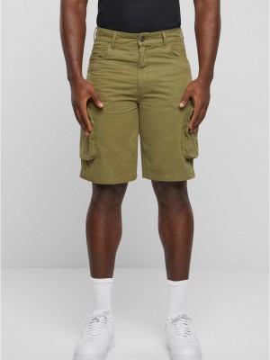 Мъжки къси панталони в цвят каки Urban Classics Baggy Cargo Shorts 