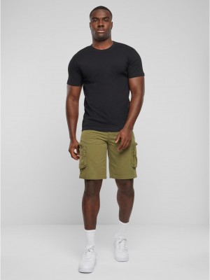 Мъжки къси панталони в цвят каки Urban Classics Baggy Cargo Shorts 