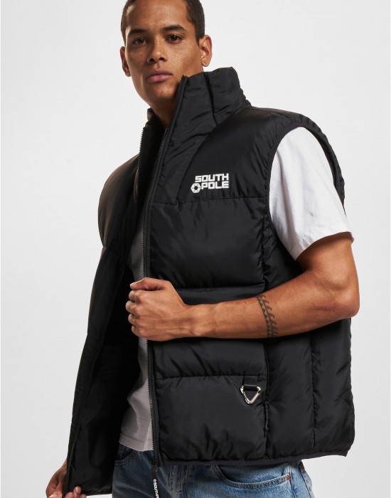 Мъжка грейка в черен цвят Southpole Bubble Vest 1.0 