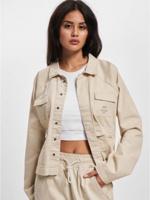 Дамско яке в бежов цвят DEF Worky Jacket Дамско яке в бежов цвят DEF Worky Jacket