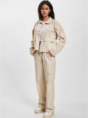 Дамско яке в бежов цвят DEF Worky Jacket Дамско яке в бежов цвят DEF Worky Jacket