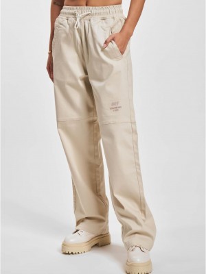 Дамски панталон в бежов цвят DEF Worky Chinopants
