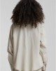 Дамска риза в светлобежов цвят Urban Classics Ladies Linen Mixed Oversized