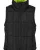 Дамска двулицева грейка в цвят черно/зелено Reversible Puffer Vest