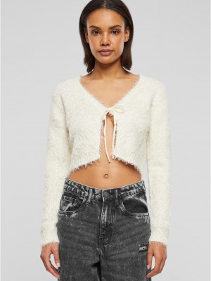 Дамска пухкава жилетка в цвят пясък Urban Classics