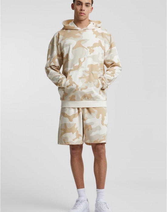 Мъжки къси панталони в светъл камуфлаж Urban Classics Easy Camo