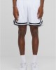 Мъжки къси панталони в бял цвят Urban Classics Basketball Shorts