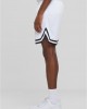 Мъжки къси панталони в бял цвят Urban Classics Basketball Shorts