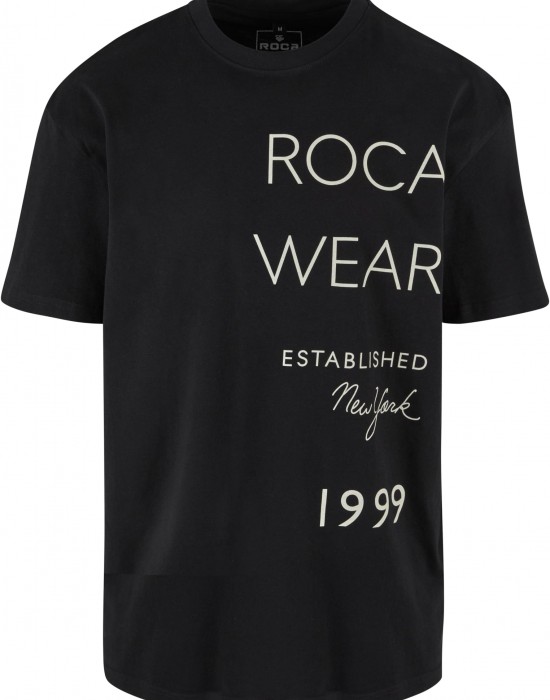 Мъжка тениска в черен цвят Rocawear ExcuseMe