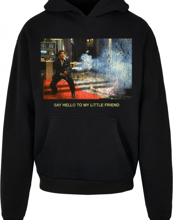 Мъжки суичър в черен цвят Mister Tee Scarface Little Friend