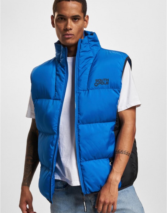 Мъжка грейка в син цвят Southpole Bubble Vest 1.1