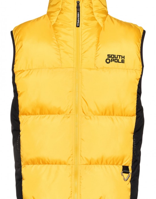 Мъжка грейка в жълт цвят Southpole Bubble Vest 1.0