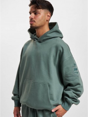 Мъжки суичър в зелен цвят DEF Workation