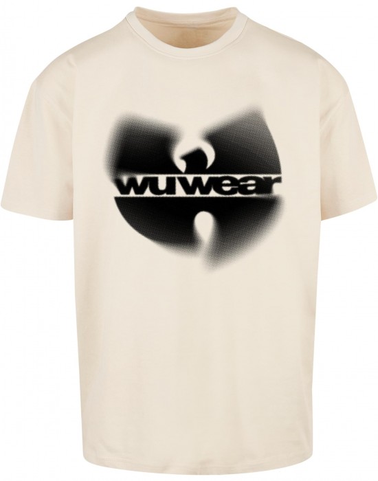 Мъжка овърсайз тениска WU Wear Faded Logo