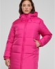 Дамско дълго яке в розов цвят Urban Classics Mixed Puffer