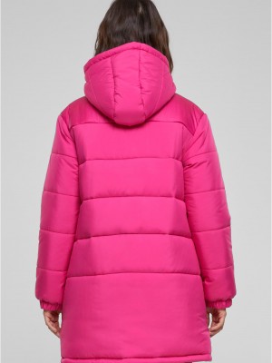 Дамско дълго яке в розов цвят Urban Classics Mixed Puffer Дамско дълго яке в розов цвят Urban Classics Mixed Puffer