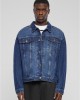 Мъжко дънково яке Urban Classics Boxy Jacket mid blue washed