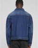 Мъжко дънково яке Urban Classics Boxy Jacket mid blue washed